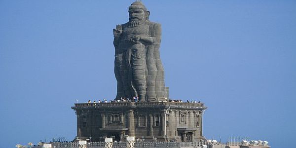 Thiruvalluvar statue -kanyakumari-itenary