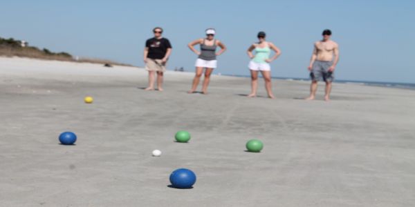 Bocce Ball beach- Beach Games