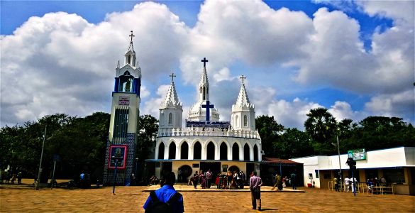 Holy Path and Lady’s Tank Church - Velankanni