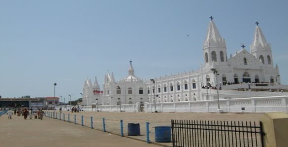 Velankanni Church - Nagore Beach